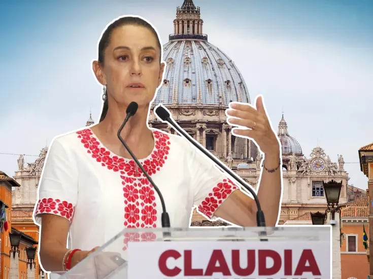Claudia Sheinbaum recibe bendición desde el Vaticano