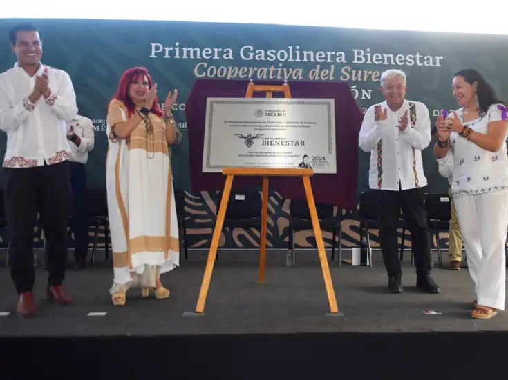 Se inaugura la primera gasolinera del Bienestar en Calakmul, Campeche