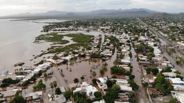 Más 6 mil 500 personas afectadas por lluvias en Empalme y Guaymas