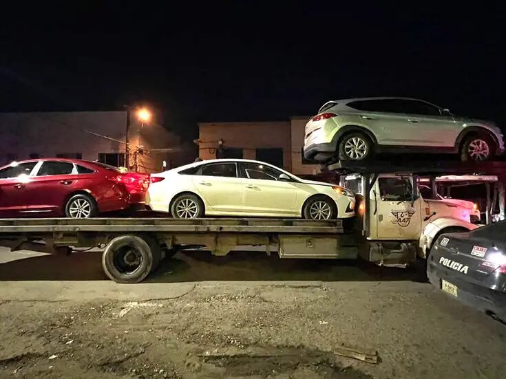 FGE recupera 12 vehículos tras cateo ejecutado en zona Centro de Tijuana