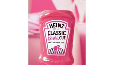 Heinz y Mattel crean salsa rosa inspirada  en la película  de Barbie