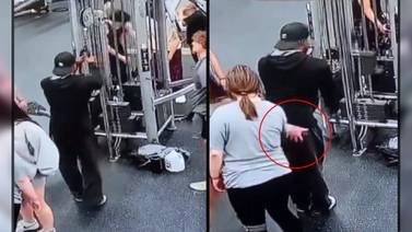 VIDEO: exhiben a mujer por “manosear” a un hombre en el gimnasio: “y si fuera al revés?”
