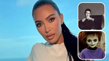 Comparan a Kim Kardashian con el hijo de Chucky tras nuevo look