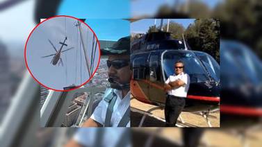 ¿Quién era el piloto y dueño del helicóptero que cayó en Coyoacán, CDMX?
