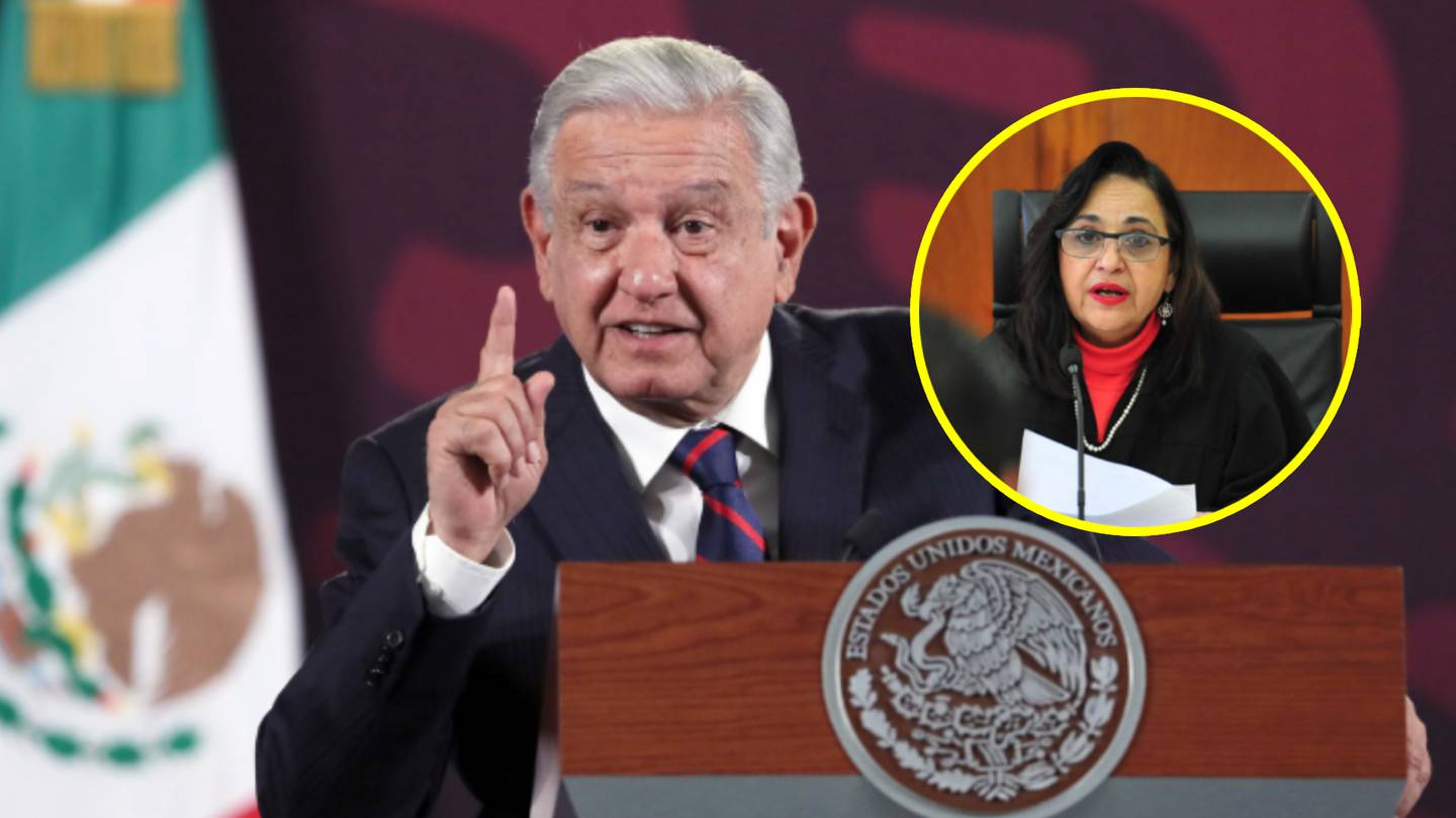 El presidente López Obrador rechaza el juicio político contra la presidenta de la SCJN, Norma Piña, respaldando al exministro Zaldívar y denunciando corrupción en el Poder Judicial en medio de investigaciones por presuntas irregularidades. Foto: Especial