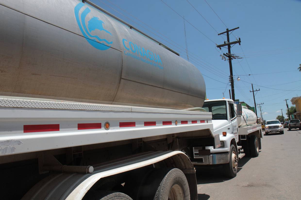 Se suministra agua potable en municipios de Durango, Guanajuato, Hidalgo y Sonora, a solicitud de autoridades locales.