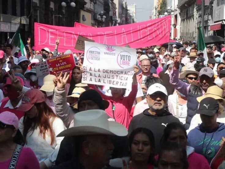 VIDEOS: Así fue la “Marchan por la Democracia” en 16 estados de México