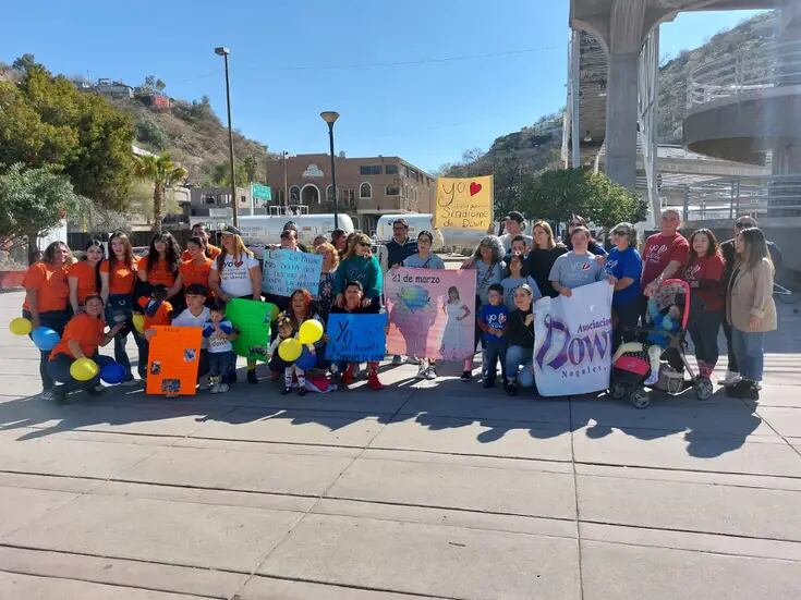 Conmemoran en Nogales el Día Mundial del Síndrome de Down
