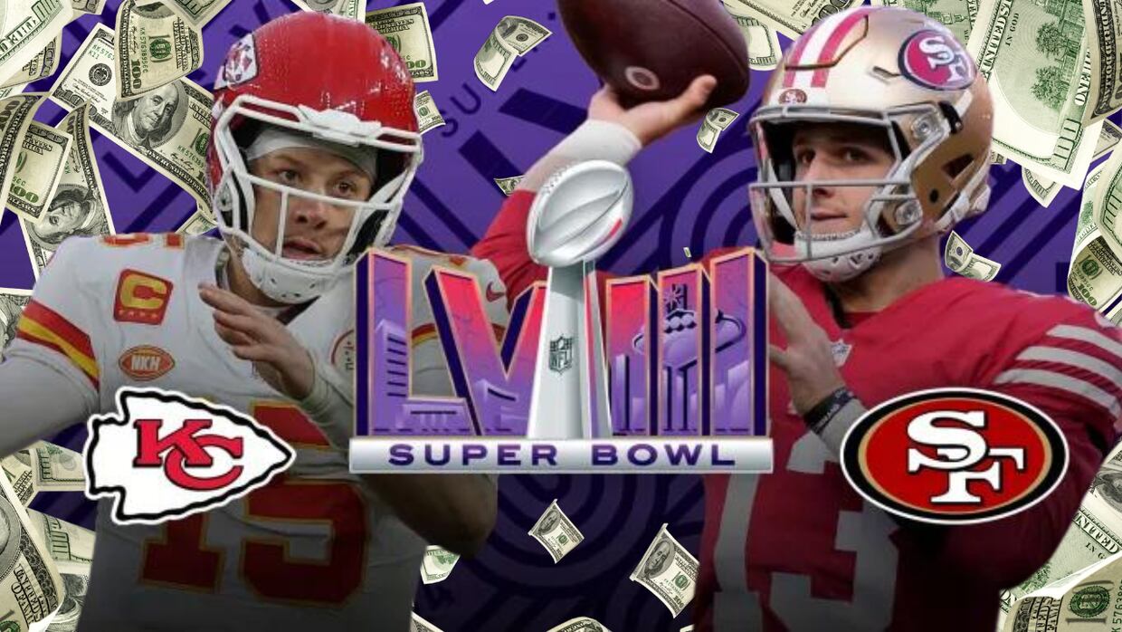 Super Bowl LVIII: Estos son los momios para el Super Bowl 2024 entre los 49ers vs. Chiefs
