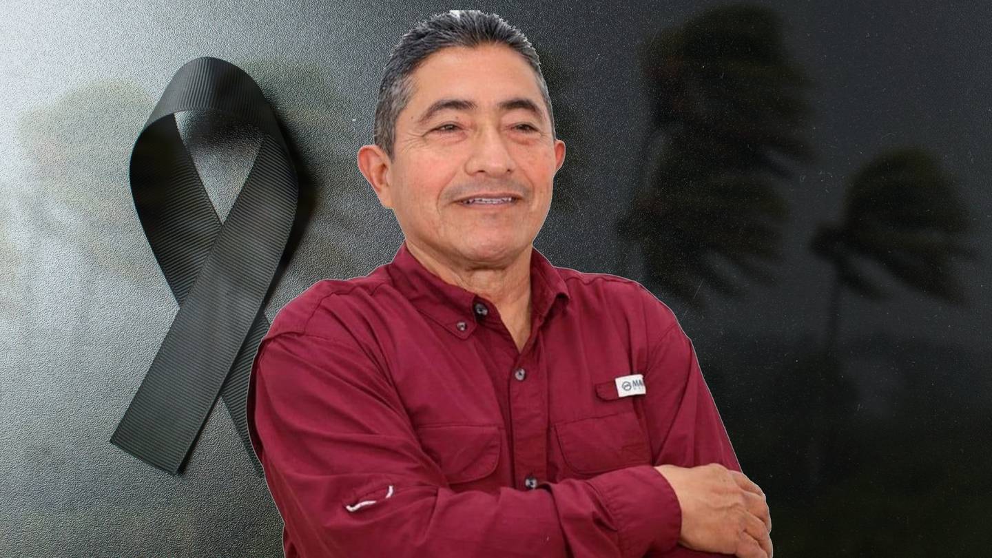 Gregorio Dorantes Córdoba, candidato de Morena, murió aplastado por una palmera durante una reunión.