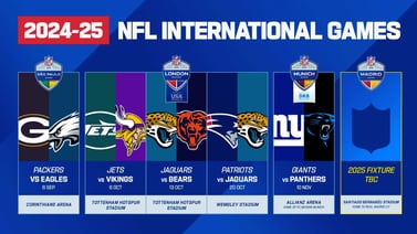 NFL: ¡Juegos internacionales confirmados! ¿Quiénes jugarán en Brasil, Londres y en Múnich este 2024?