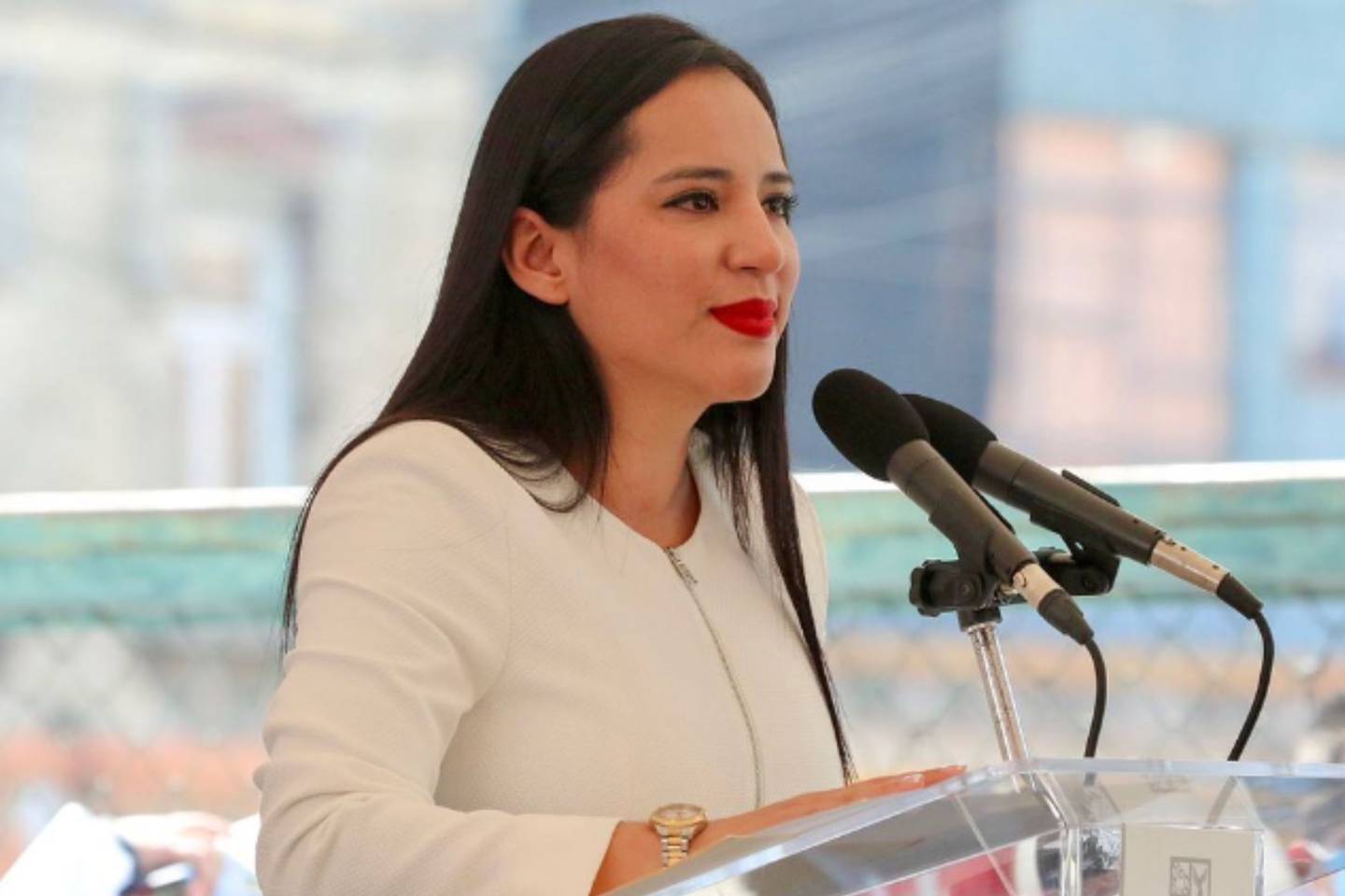Sandra Cuevas propone reducción drástica de salarios para políticos/Instagram