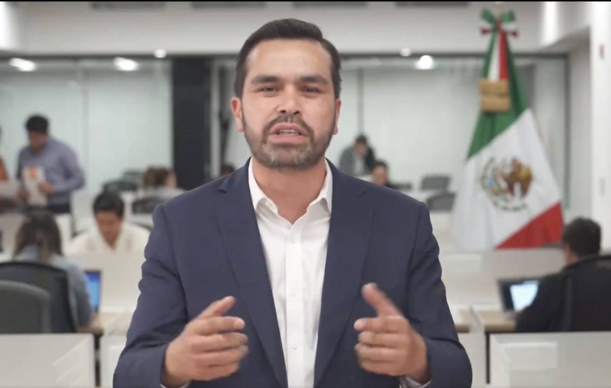 Malsana intervención de AMLO en el proceso electoral: Álvarez Máynez // Foto: Captura de video @AlvarezMaynez