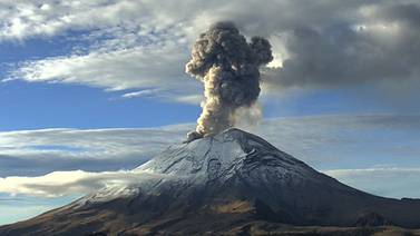 Volcán Popocatépetl presenta 65 exhalaciones y una explosión en las últimas 24 horas
