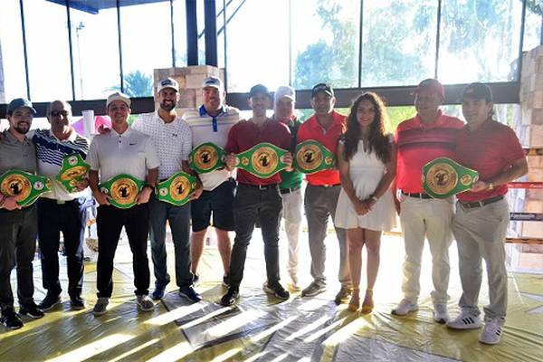 Un éxito la 3ra edición del torneo de Golf de la Comisión de Box