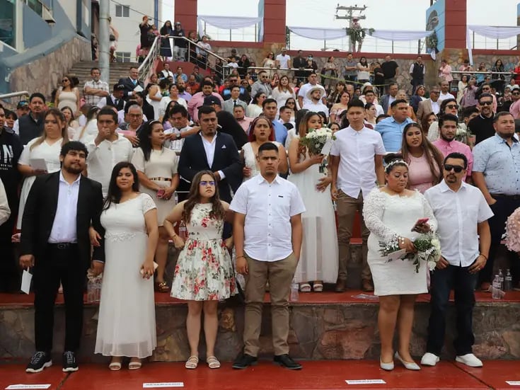 Registro Civil espera superar meta de parejas para bodas colectivas en Tijuana