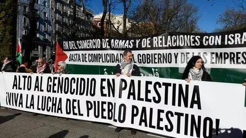 Universidades de España en contra de la guerra en Gaza