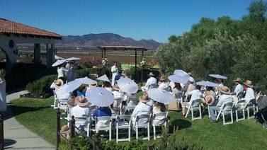Aumentan bodas 50% en el Valle de Guadalupe