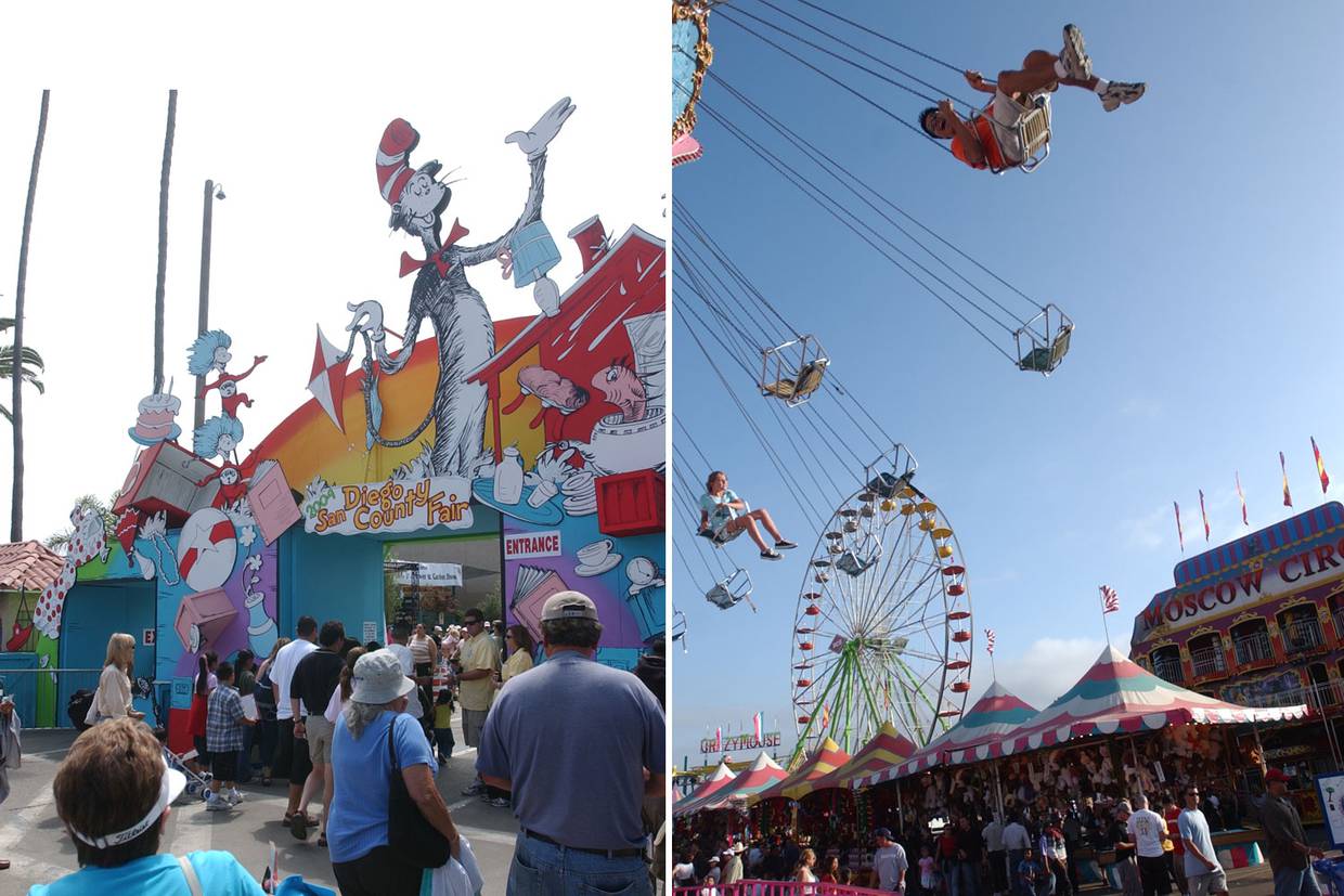 La tradicional Feria del Condado de San Diego se celebrará del 12 de junio al 7 de julio en los terrenos de Del Mar.