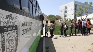 Se deslindan estudiantes del Valle de las Palmas  por destrozos de vecinos