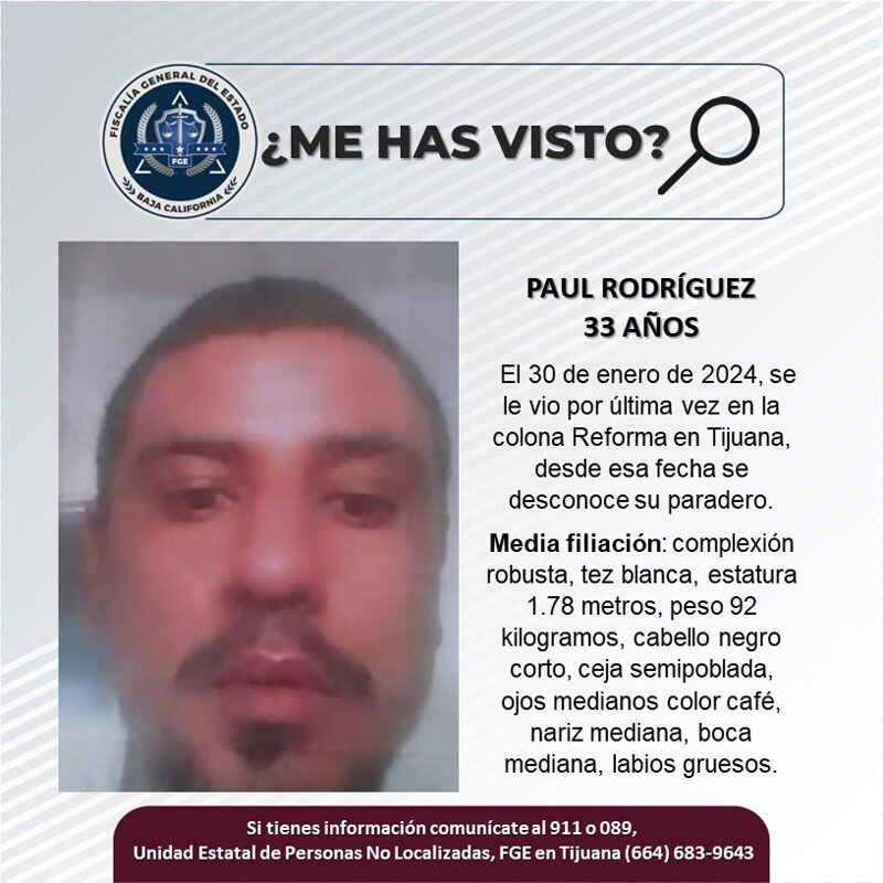 Pesquisa de Paul Rodríguez.