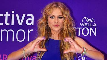 Paulina Rubio se declara pro Shakira