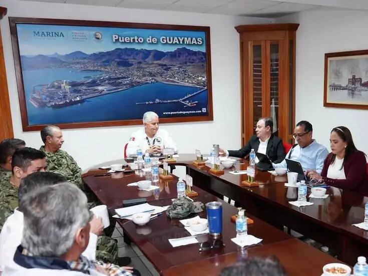 Avanza en un 98% modernización del Puerto de Guaymas: Durazo