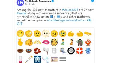 Presentan los nuevos 'emojis' de Unicode 14.0