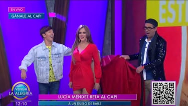 Lucía Méndez se enfrenta a "El Capi" Pérez en Venga La Alegría