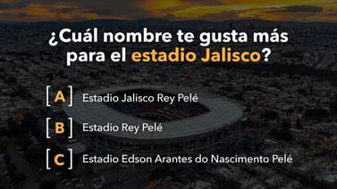 Estadio Jalisco cambiaría de nombre en honor a "Pelé"