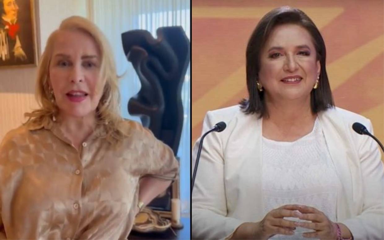 Cristina Sada Salinas, familiar del magnate Ricardo Salinas Pliego, respondió a las palabras de Gálvez, calificándola de grosera y fría.