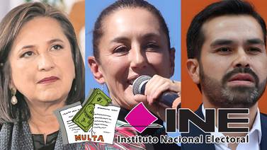 INE multará a Xóchitl, Sheinbaum y Álvarez Maynez por precampañas, ningún candidato se salvó; ¿Qué detectaron?