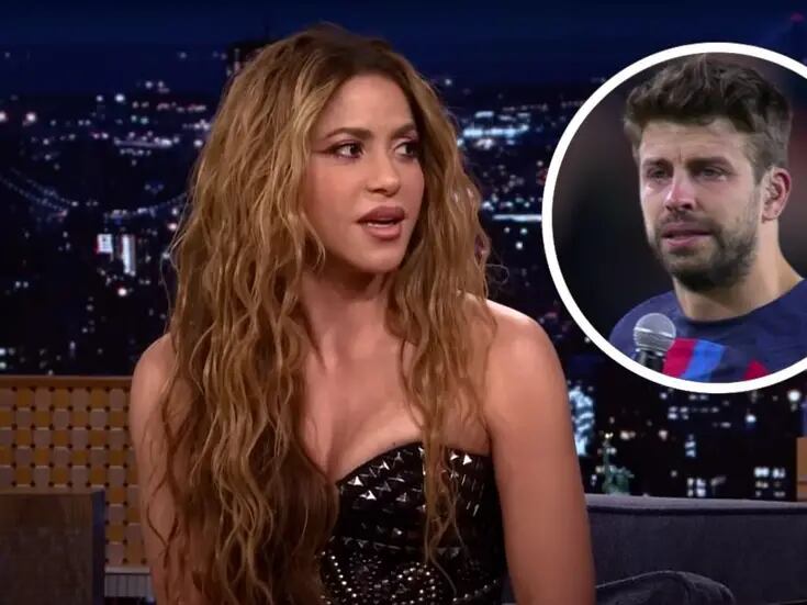 Shakira se sincera sobre Piqué en ‘The Tonight Show’: “¡el marido me estaba arrastrando!”