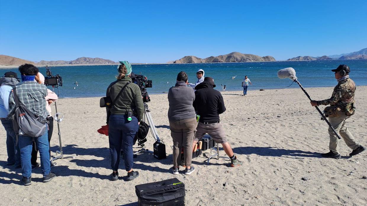El rodaje de "El guardián" se realiza en Bahía de los Ángeles y alrededores de San Quintín.