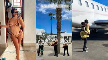 ¡Entre mariachi y la playa! Las Kardashian llegan a vacacionar en México
