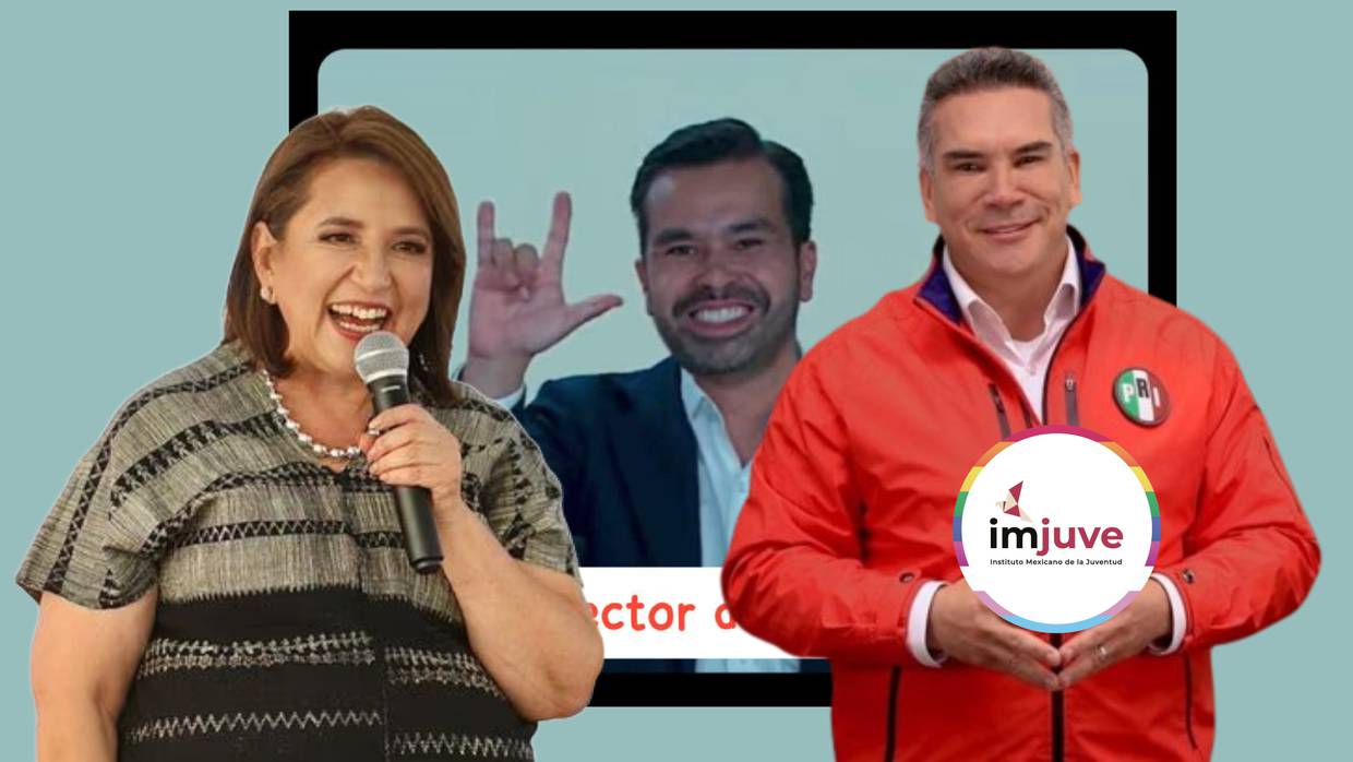 Un puesto en el Imjuve es parte de la oferta con la que Alito Moreno busca que Máynez decline por Xóchitl; lo llama "esquirol" de la campaña de Sheinbaum.