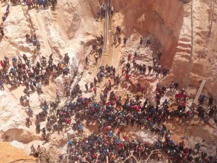 Miles de personas desalojadas tras colapso en mina ilegal en Venezuela