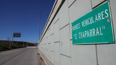 Rehabilitación de puente El Chaparral presenta avance del 80%