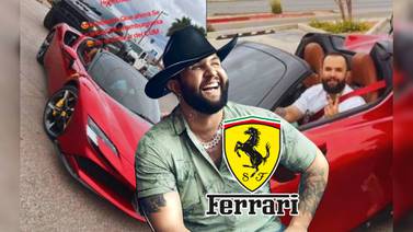 Así es el Ferrari de Carín León en el que pasea por Hermosillo y va a las hamburguesas; ¿Cuánto cuesta?