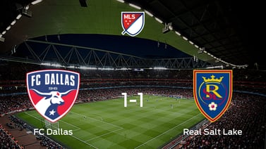  FC Dallas y Real Salt Lake empatan 1-1 y se reparten los puntos