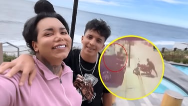 Filtran video de Paola Suárez saltando de balcón tras agresión de su prometido
