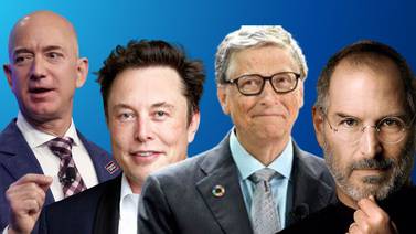 ¿Qué estudiaron Jeff Bezos, Elon Musk, Steve Jobs y Bill Gates?
