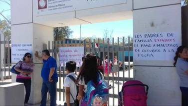 Navojoa: Toman padres de familia Escuela Primaria Héroes de México