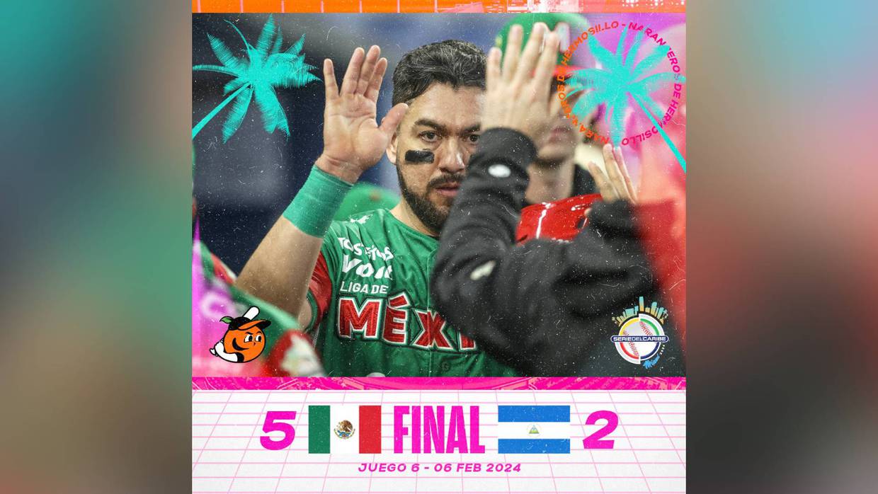 Fotografía del encuentro de México vs. Nicaragua / Twitter @Naranjeros