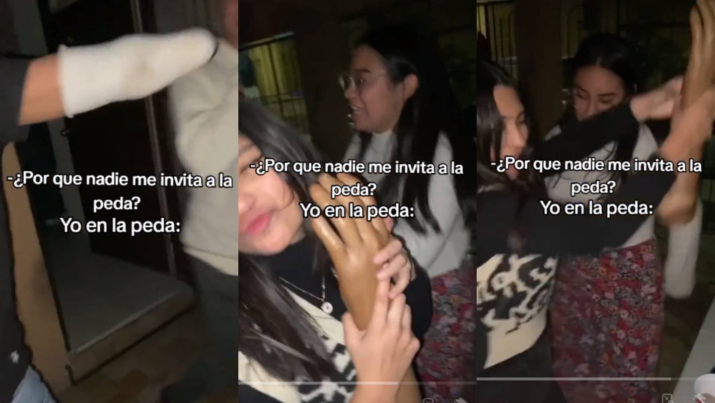 VIDEO | Grupo de jóvenes se viraliza por bailar en una fiesta con la prótesis de uno de los invitados