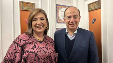 Xóchitl Gálvez se reune con Felipe Calderón en España
