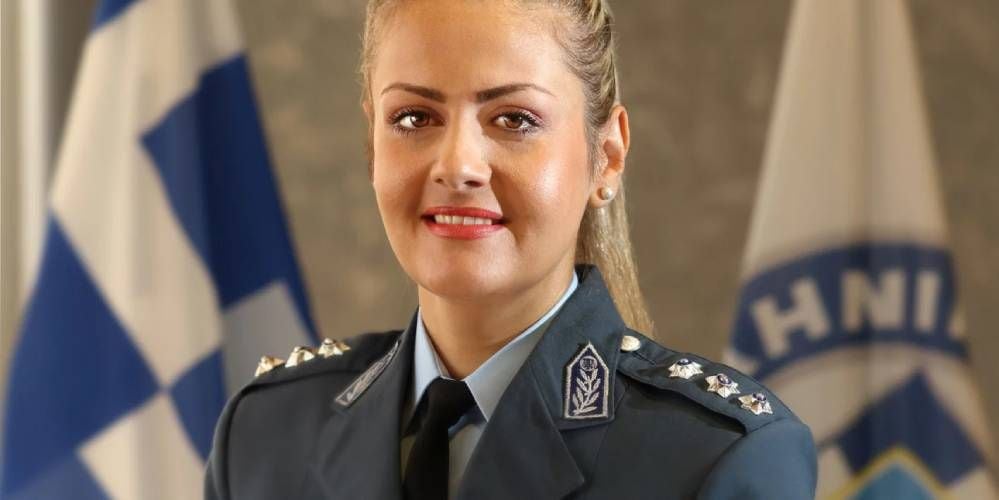 Consantia Dimoglidou, vocera policial.