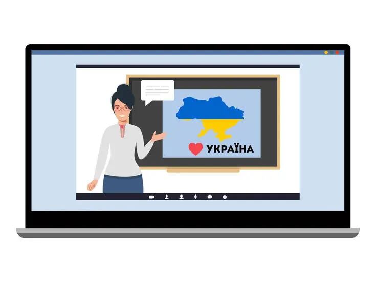 Maestros ucranianos desafían la ocupación rusa con clases online