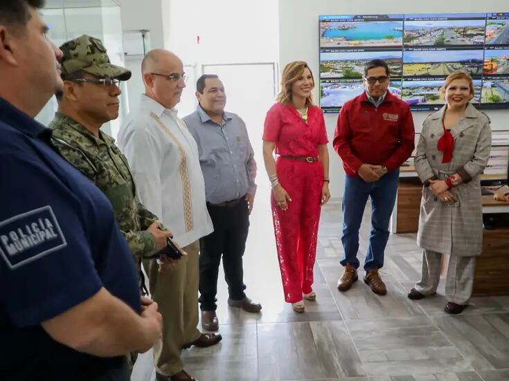 Refuerza gobernadora Marina del Pilar seguridad en San Felipe con arranque de operaciones del C5