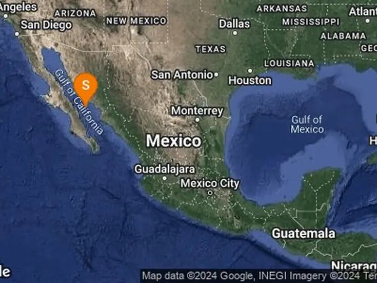 Se registra sismo al suroeste de Pueblo Yaqui en Cajeme